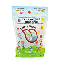 Load image into Gallery viewer, Sugar Free Lollipops Mixed Flavours 250g