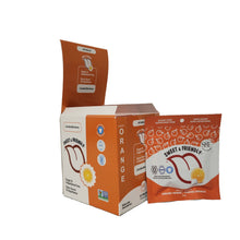 Load image into Gallery viewer, Creamy Candy Orange Mints 30g (10 Pack)